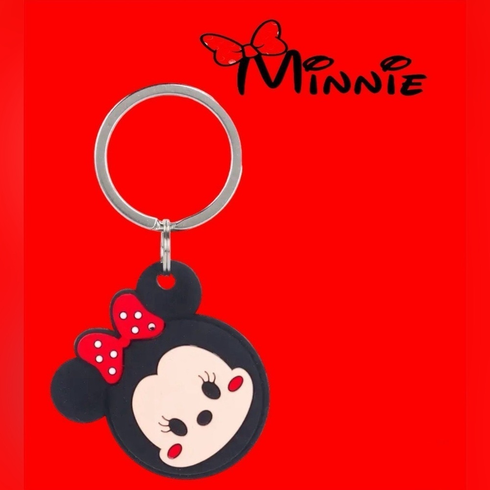 Airtag case Minnie Mouse cartoon fashion teens/ kids silicone case